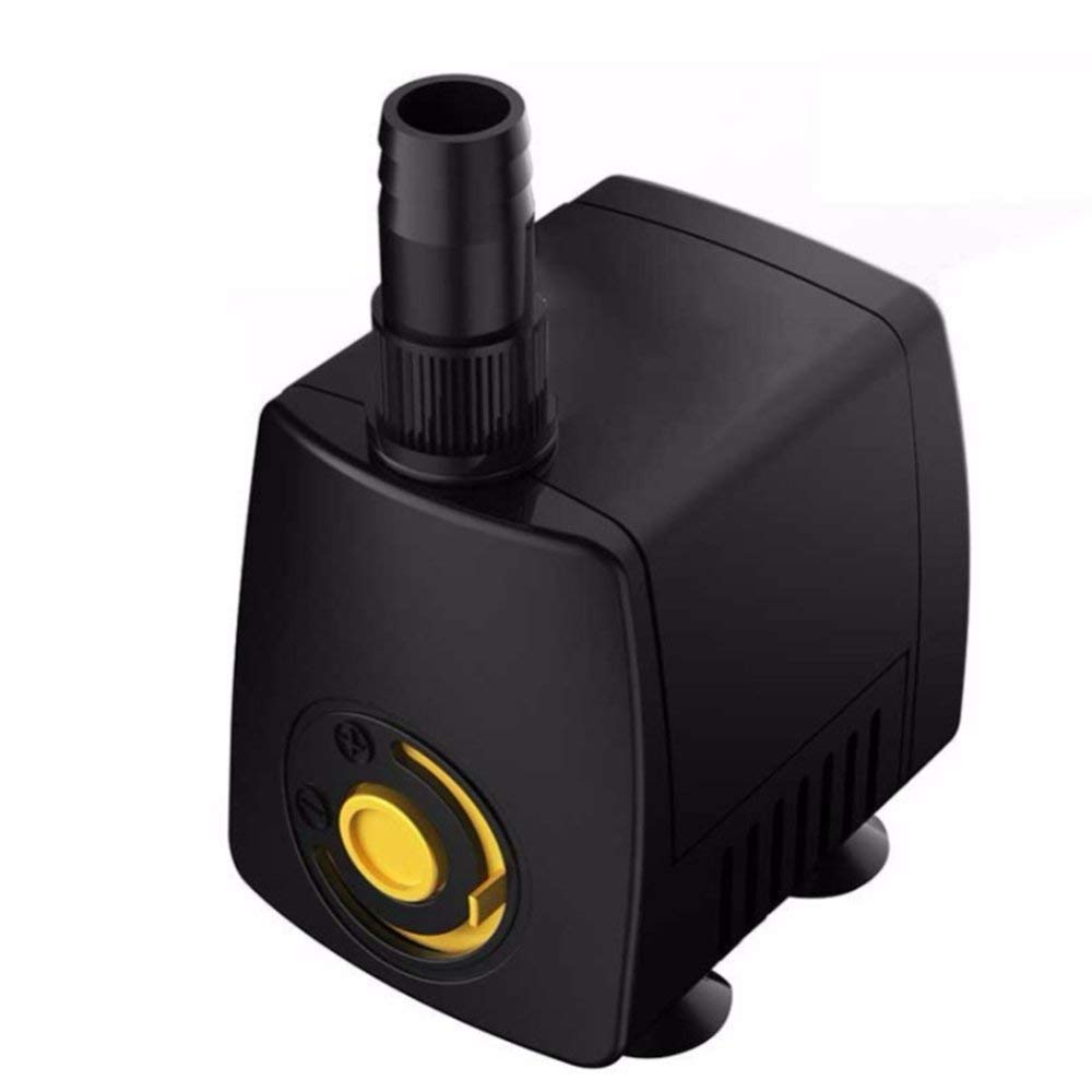 Aquarium Fish Rate - 水中水族館ウォーターポンプ,220v,300-800l/h,調整可能な流量,庭と屋外の池の噴水