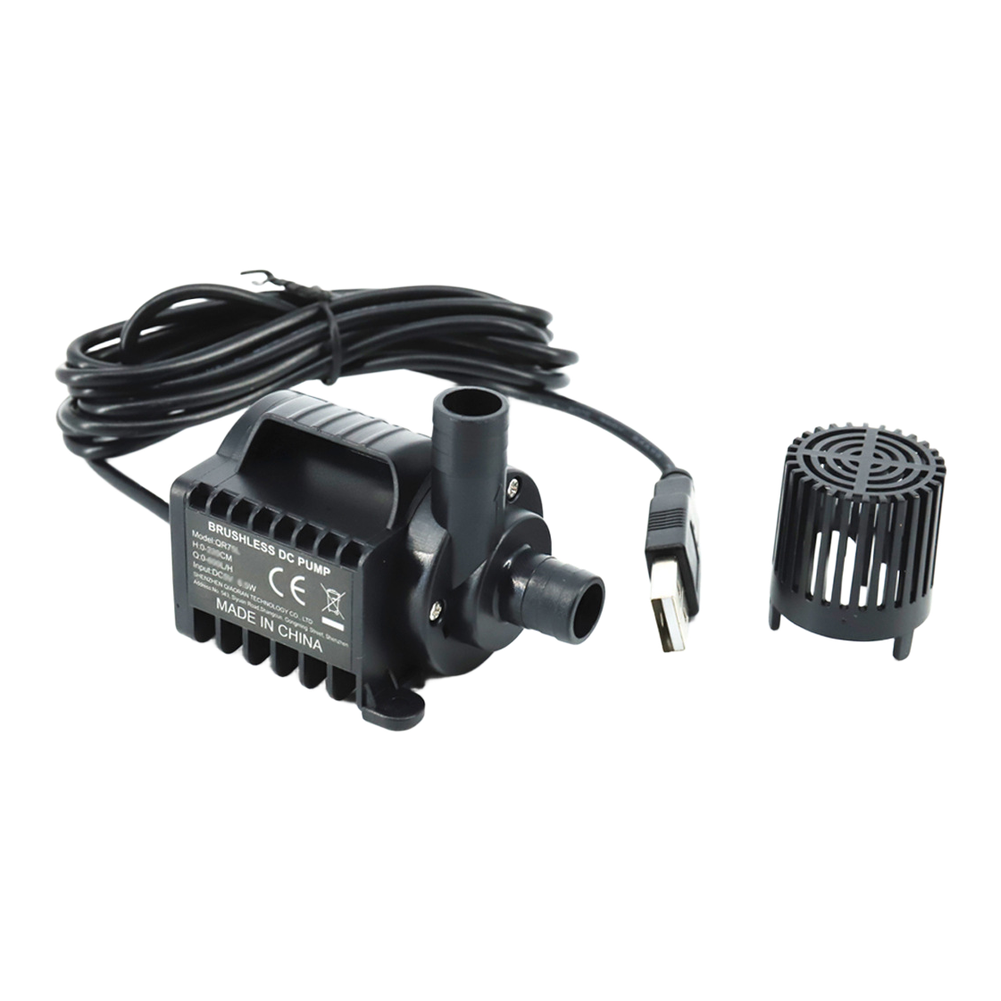 Aquarium Fish Rate - 5V ブラシレス DC ウォーターポンプ 500L/H 流量
