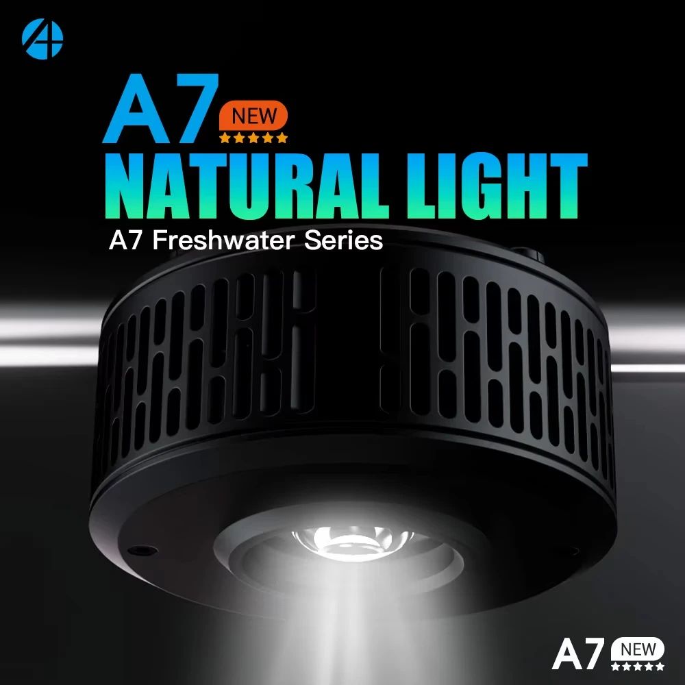 Aquarium Fish Colour - AIPAI A7PE/A7P/A7P-S WiFi制御 フルスペクトル 淡水水槽用自然光 色彩強化