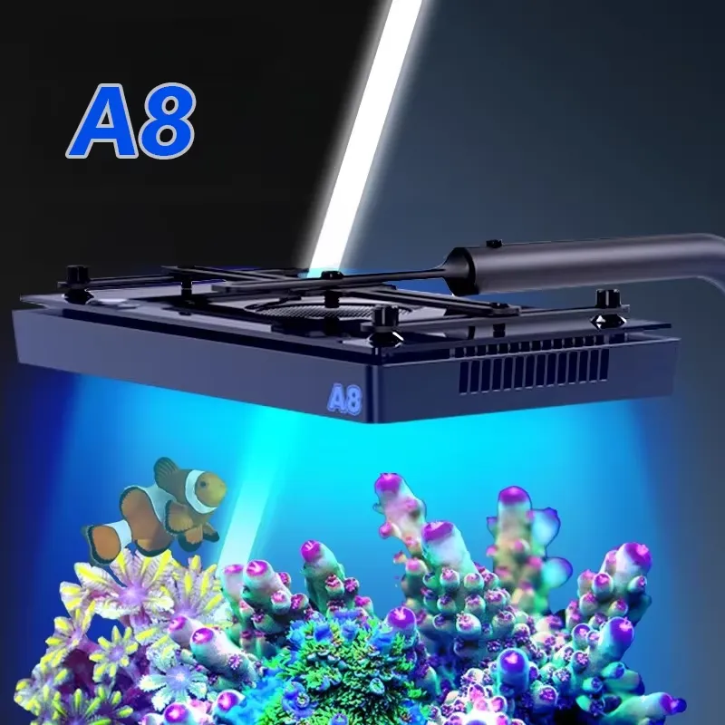 Aquarium Fish Tank - A8SE II Max Blue 240W WiFiアプリ制御可能