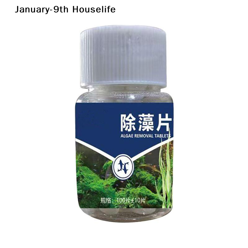 Aquarium Fish Green - 1/2/3 ボトル水族館藻類クリーナー錠剤グリーンブルーブラックヘア藻類除去用水槽池苔コントロールクリーナー
