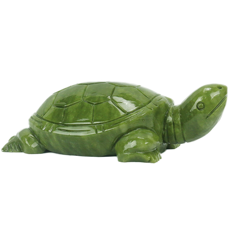 天然翡翠/亀の彫刻/家の装飾/風水装飾品/水槽玄関風水良いオ - Aquarium Fish Only のレビューと価格