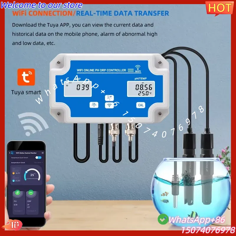 2026 ワイヤレスWiFiオンライン制御検出器 水槽魚タン - Aquarium Fish Online のレビューと価格
