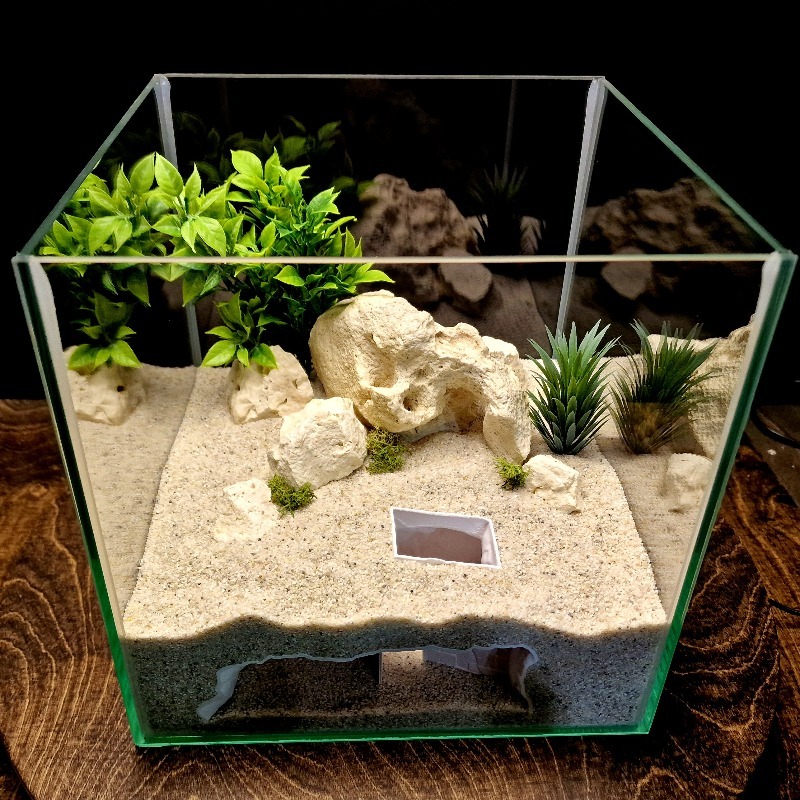 3Dプリント製シークレットハウス水槽用洞窟アクアスケーピング - Aquarium Fish Hiding Places のレビューと価格
