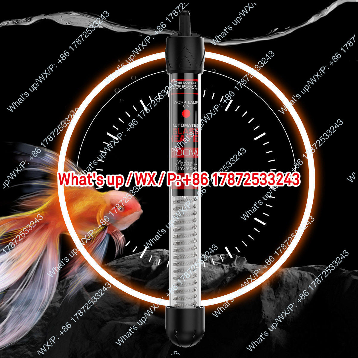 輸出用外国貿易110V米国標準加熱棒 魚観賞魚水槽加熱棒 魚 - Aquarium Fish Exporter のレビューと価格