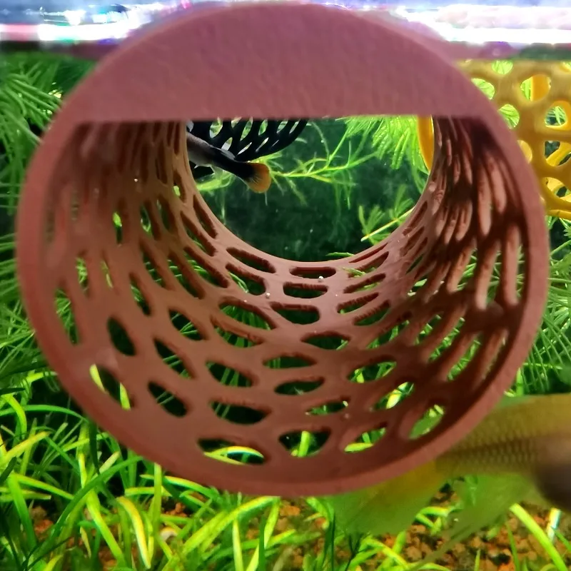 フローティングベタハンモックトンネル、エビハウスケーブ、小型 - Aquarium Fish Hiding Places のレビューと価格