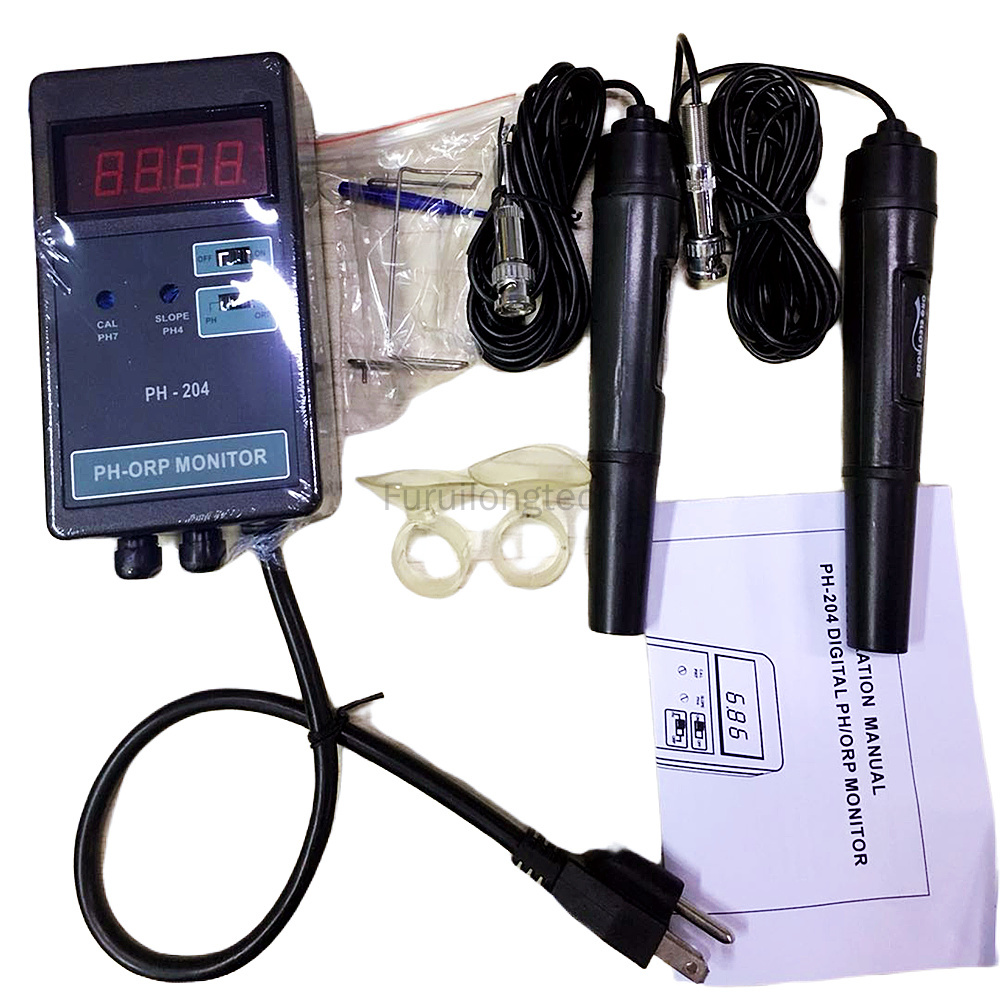 PH-204 デジタルPH/ORPメーター 温度制御モニター - Aquarium Fish Online のレビューと価格