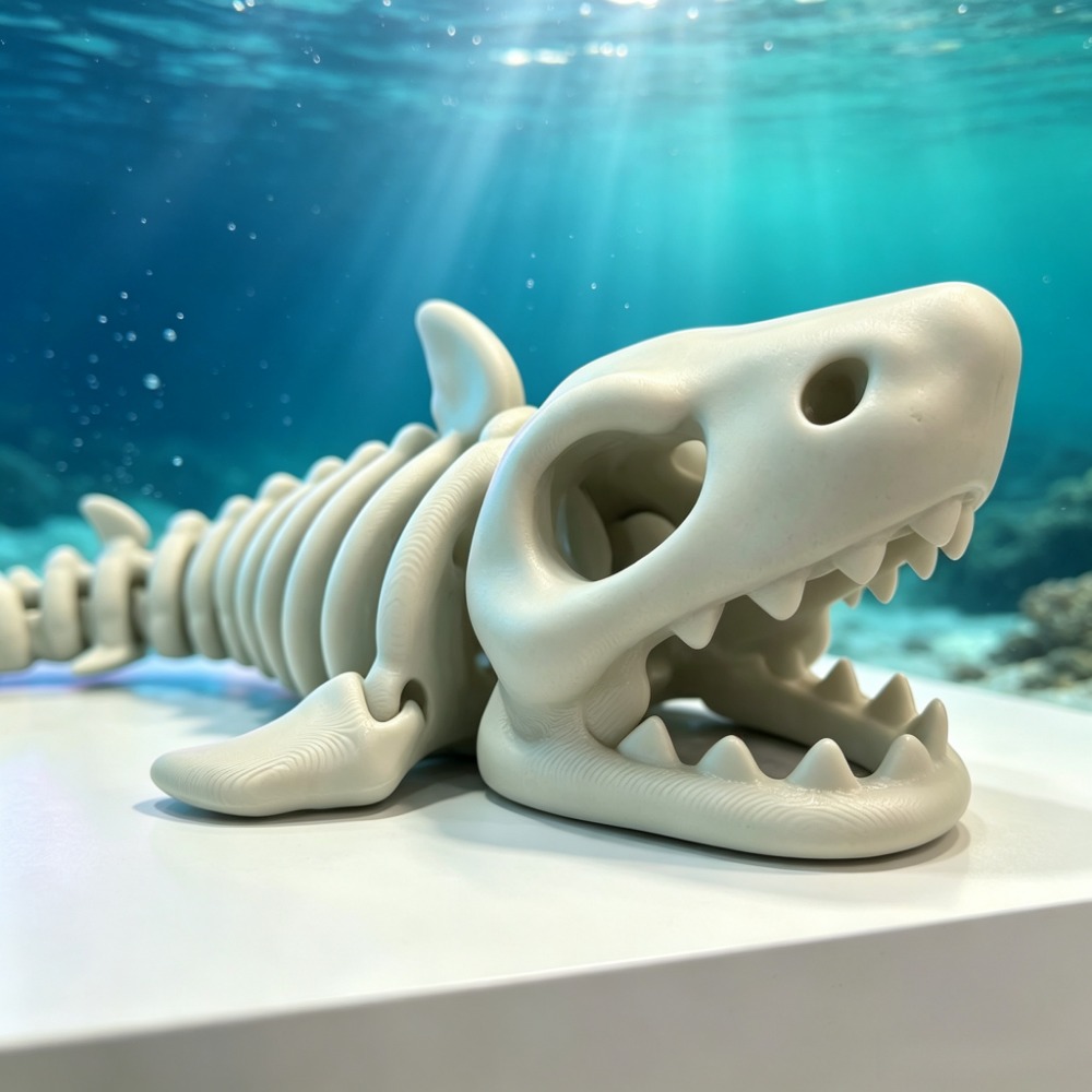 サメの骨格水槽装飾品、可動式オーナメント、爬虫類、魚タンクの - Aquarium Fish Only のレビューと価格