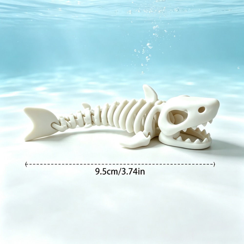 サメの骨格水槽装飾品、可動式オーナメント、爬虫類、魚タンクの - Aquarium Fish Only のレビューと価格