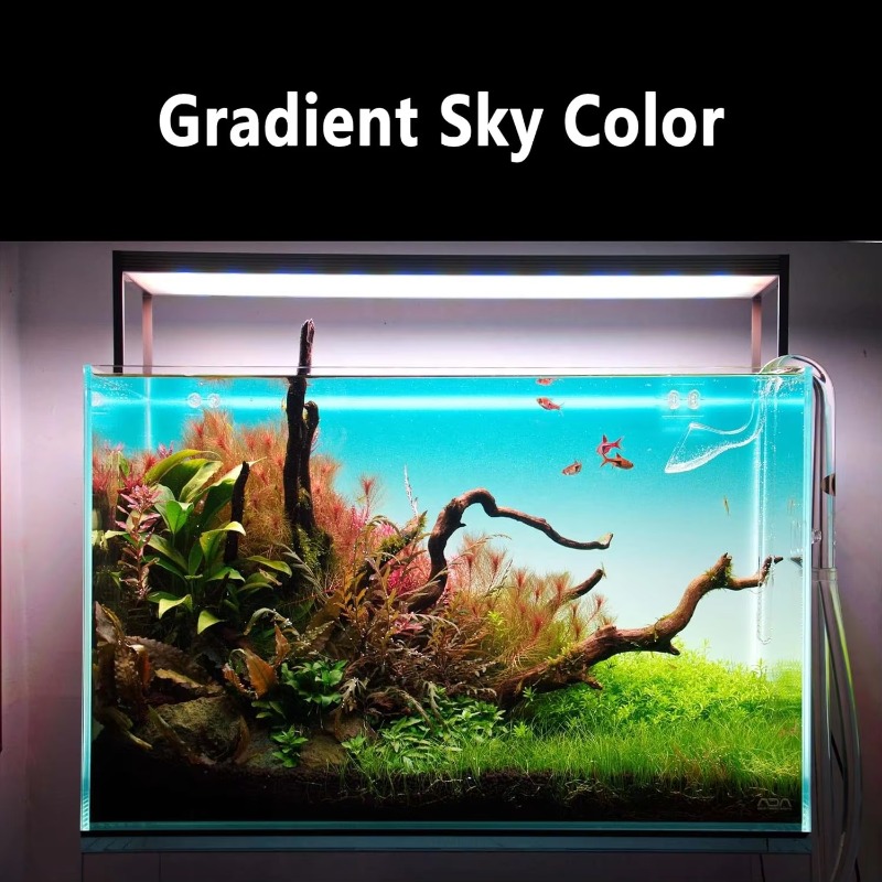 水槽用アクリルグラデーションRGB LED背景ボード（カスタ - Aquarium Fish Rate のレビューと価格