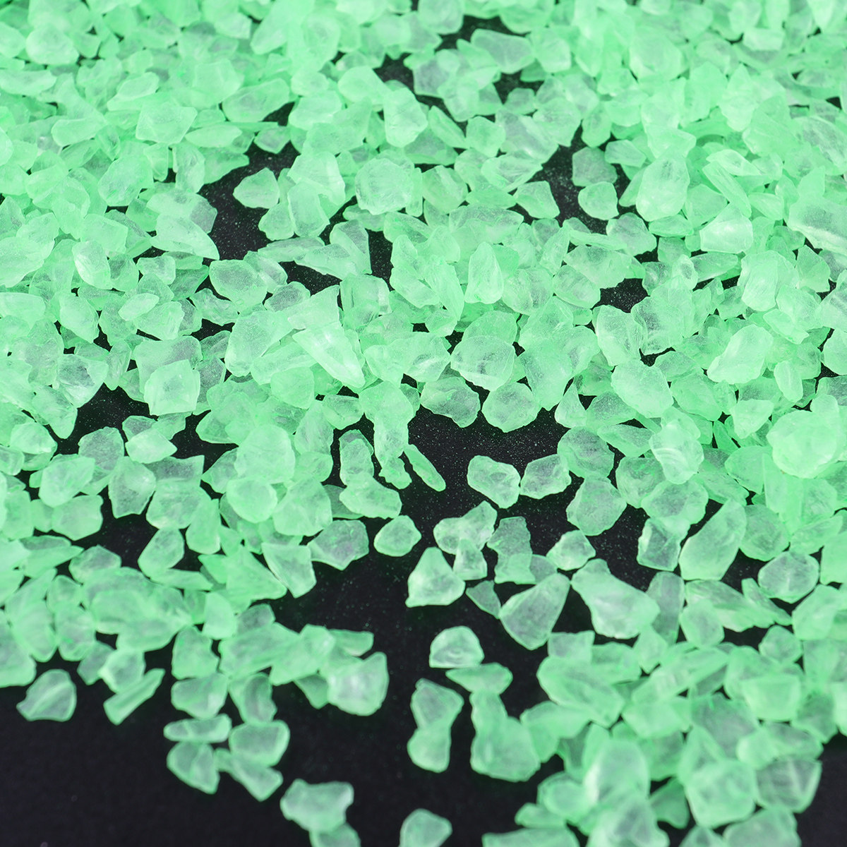 2個入りガラスカラーサンド 500g グリーン 魚タンク ア - Aquarium Fish Green のレビューと価格