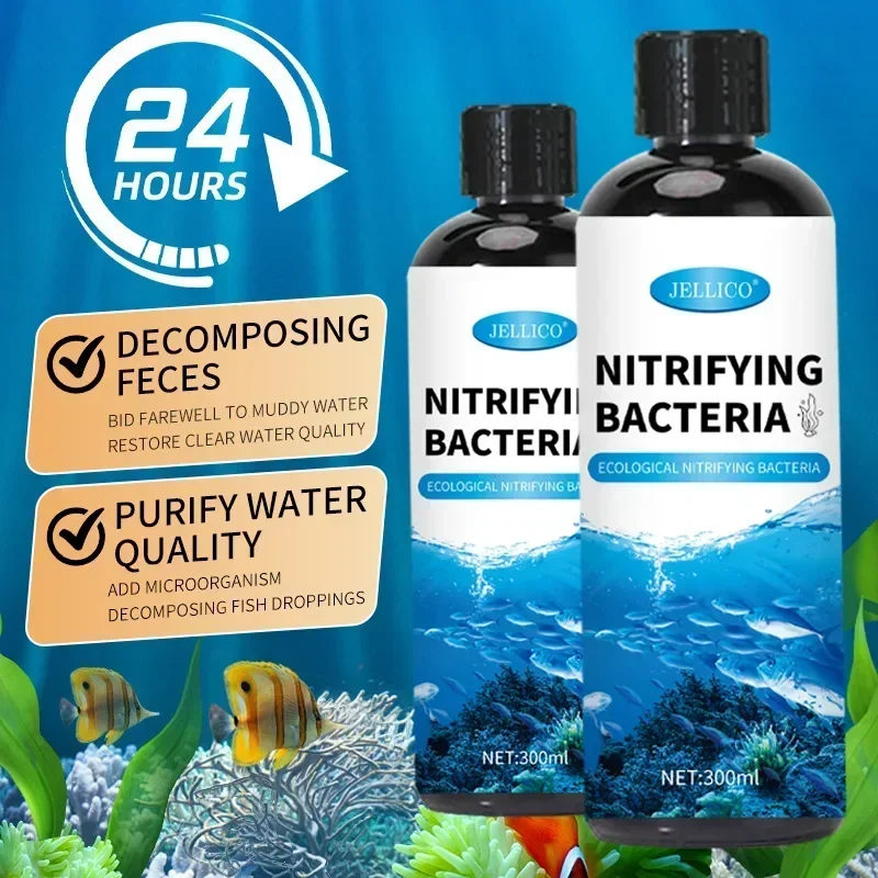 300 ミリリットル硝化細菌液体水槽浄水器水族館養魚医学用品 - Aquarium Fish Farm のレビューと価格