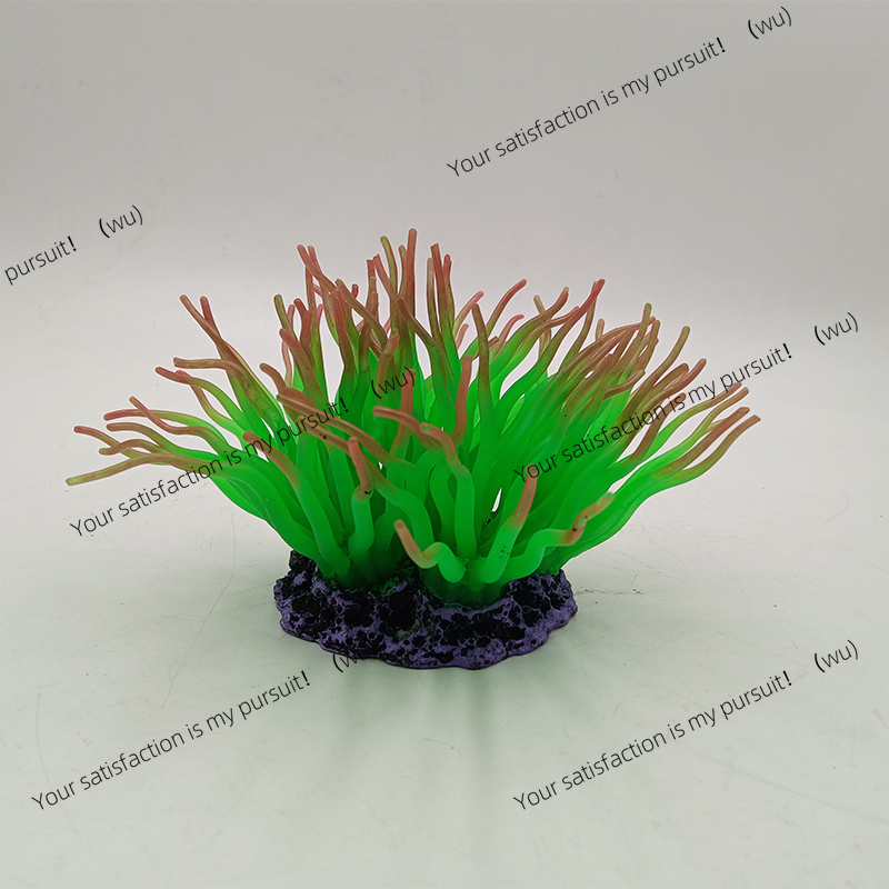 ZOCI-1PC カラフルなシミュレーション花の形の植物人工 - Aquarium Fish Colour のレビューと価格