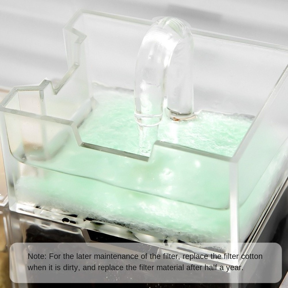 3in1外部式水槽フィルター プラスチック製静音フィッシュタ - Aquarium Fish Jar のレビューと価格