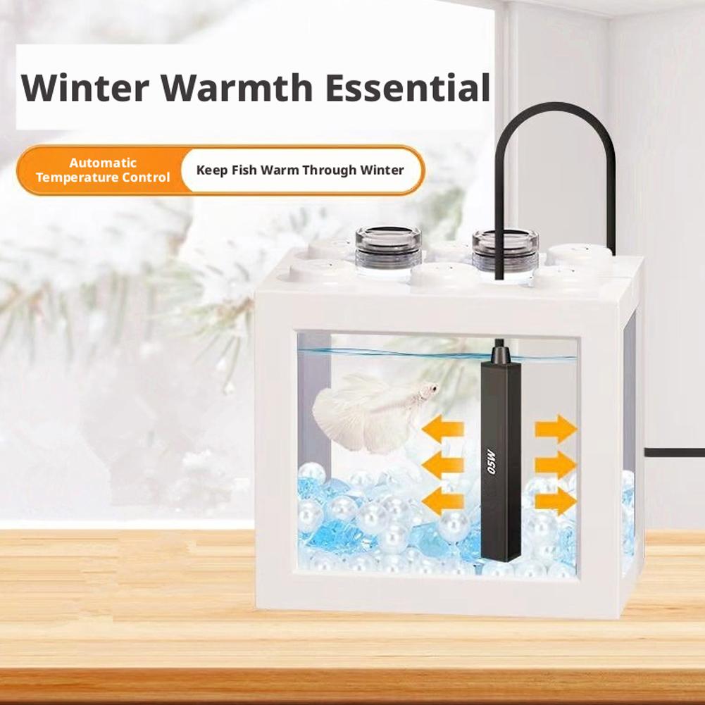 ミニ USB 水族館ヒーター 5V 自動定温加熱ロッド小型水 - Aquarium Fish Jar のレビューと価格