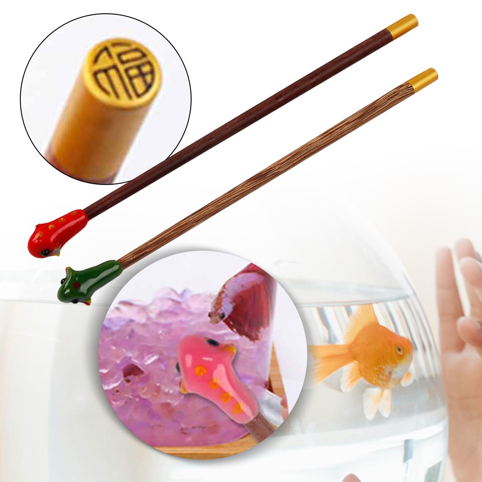ベタ魚トレーニングワンド木製水槽アクセサリーインタラクティブ - Aquarium Fish Only のレビューと価格