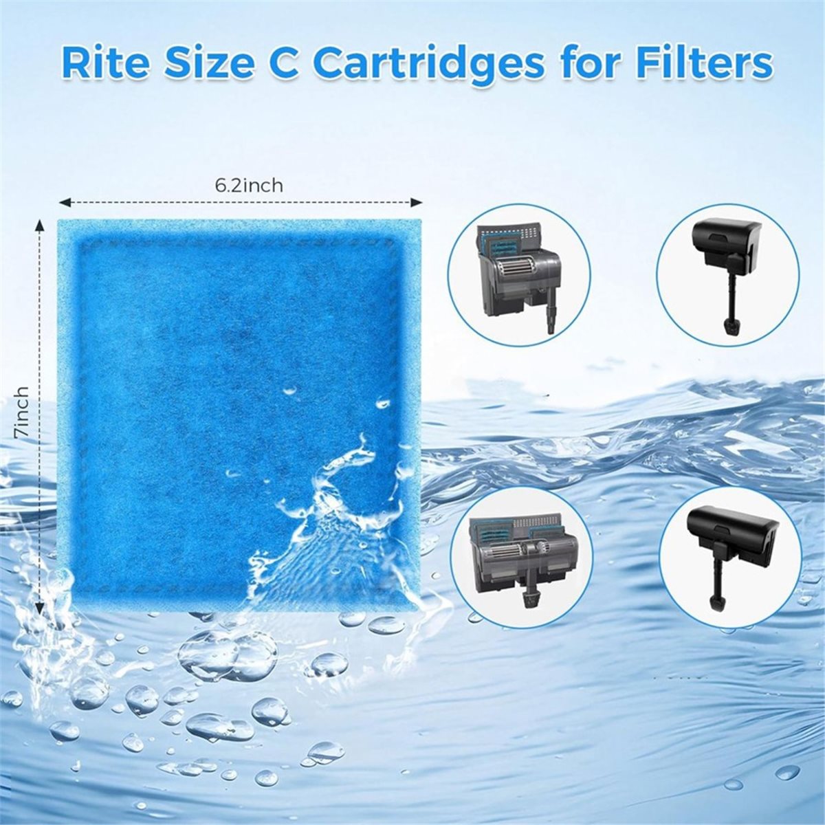 《最高評価》10個入り水槽フィルター交換カートリッジ、ペンギ - Aquarium Fish Rate のレビューと価格