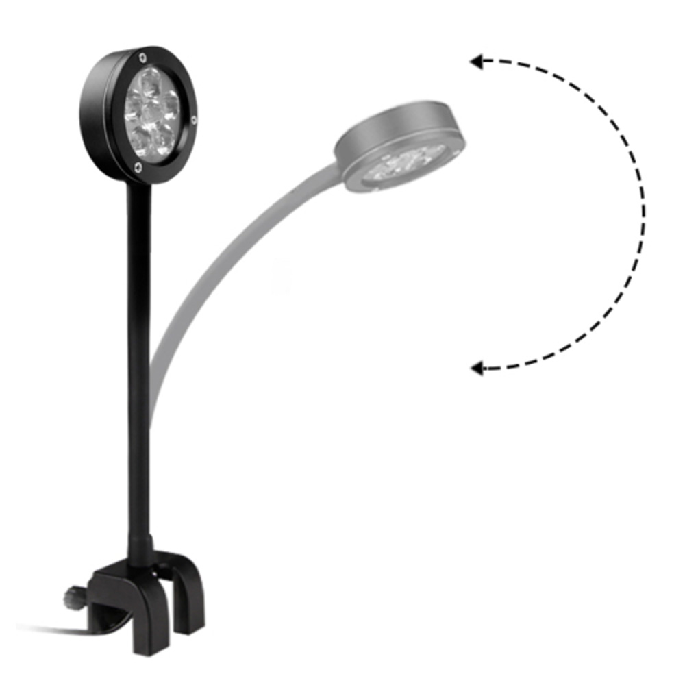 Nanoglo-調整可能なクランプを備えたハイパワーLED植 - Refugium Light Nano のレビューと価格