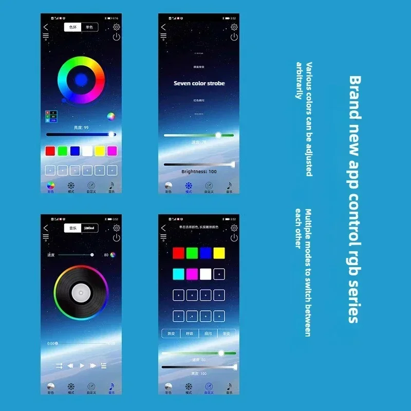 RGBアクリル水槽背景 カラフルグラデーション 発光 アプリ - Aquarium Fish Colour のレビューと価格