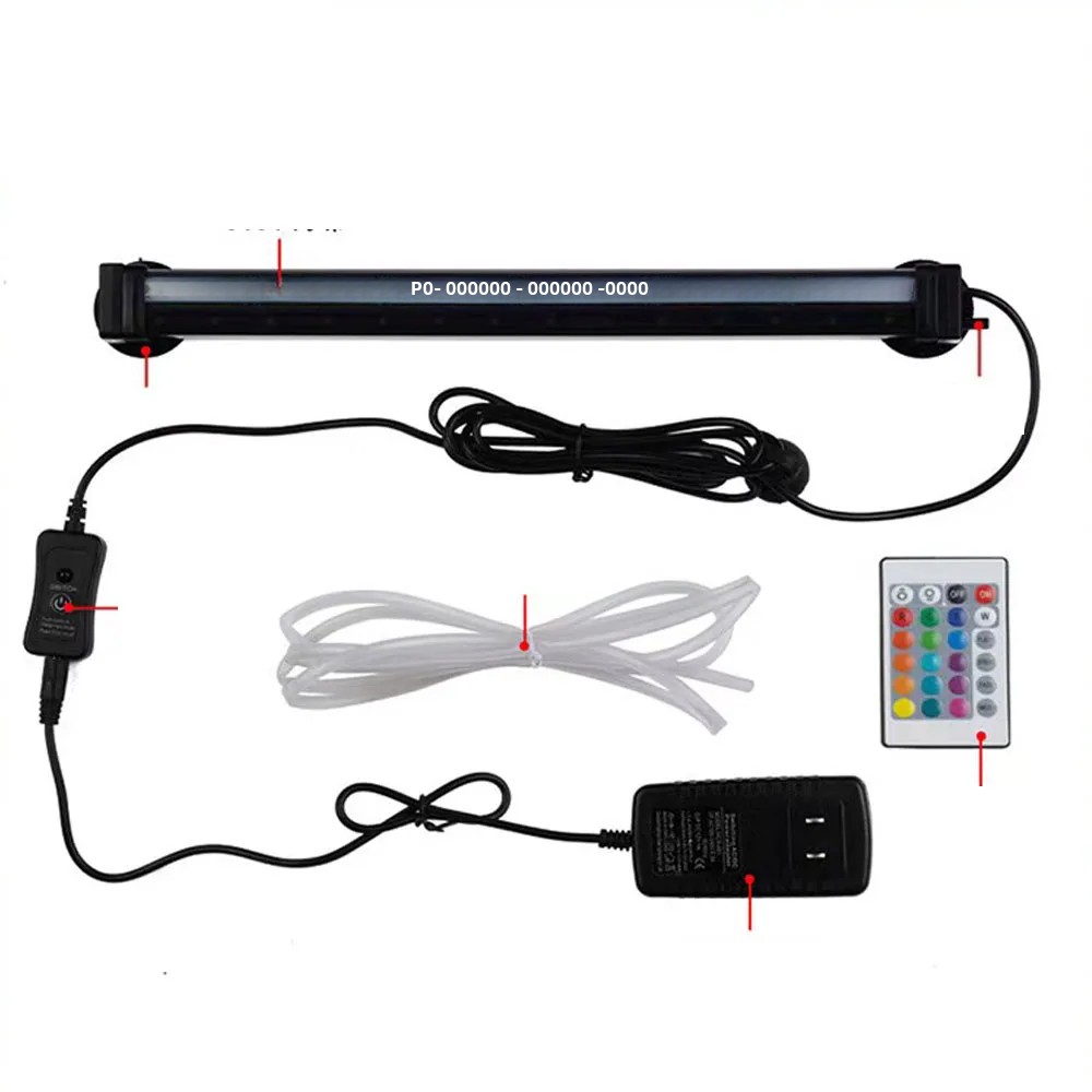 色が変わる水中LEDライトバブル,ac220-240v, 5 - Aquarium Fish Colour のレビューと価格