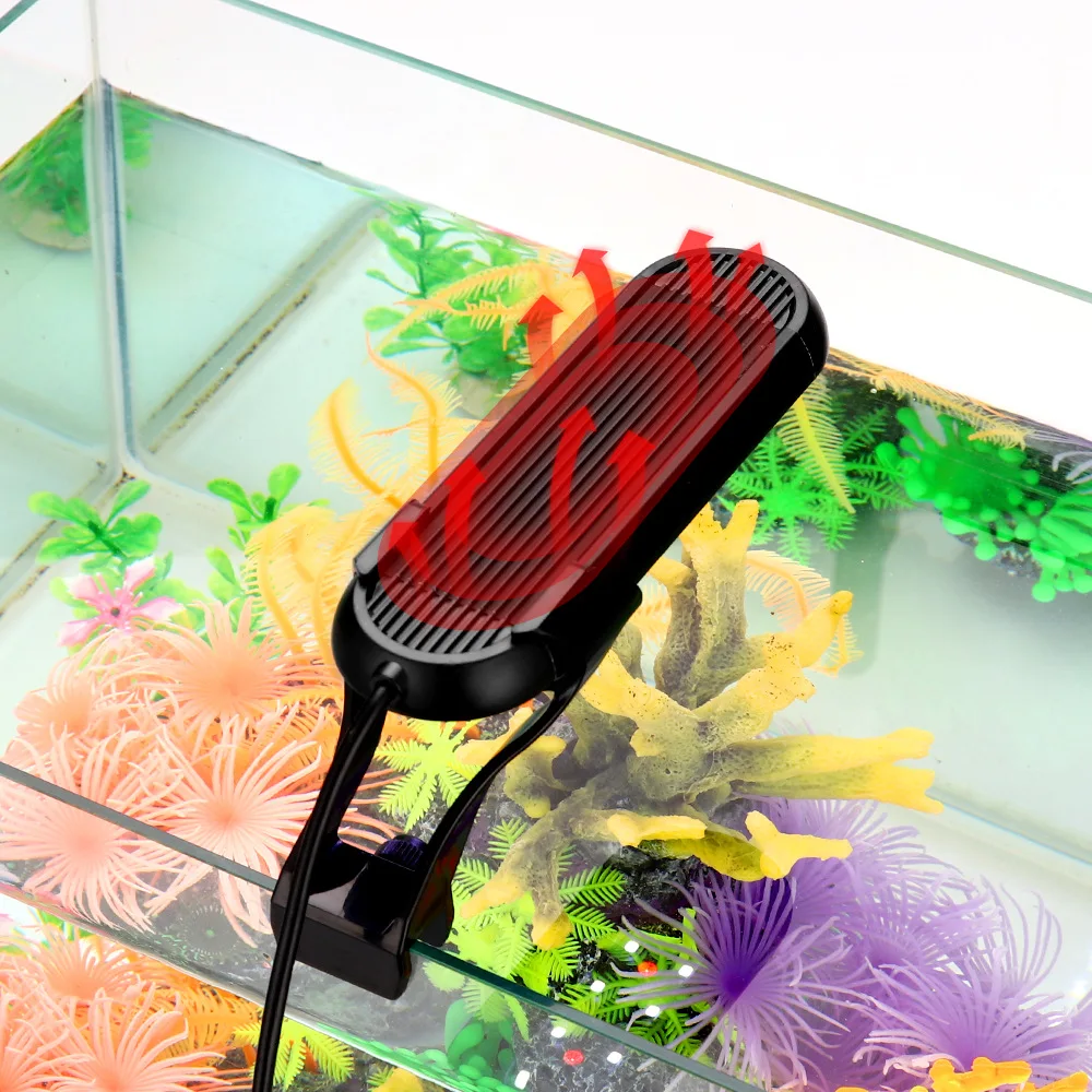 カラフルなLED水槽ライト照明RGB植物育成ライトUSB水草 - Aquarium Fish Colour のレビューと価格
