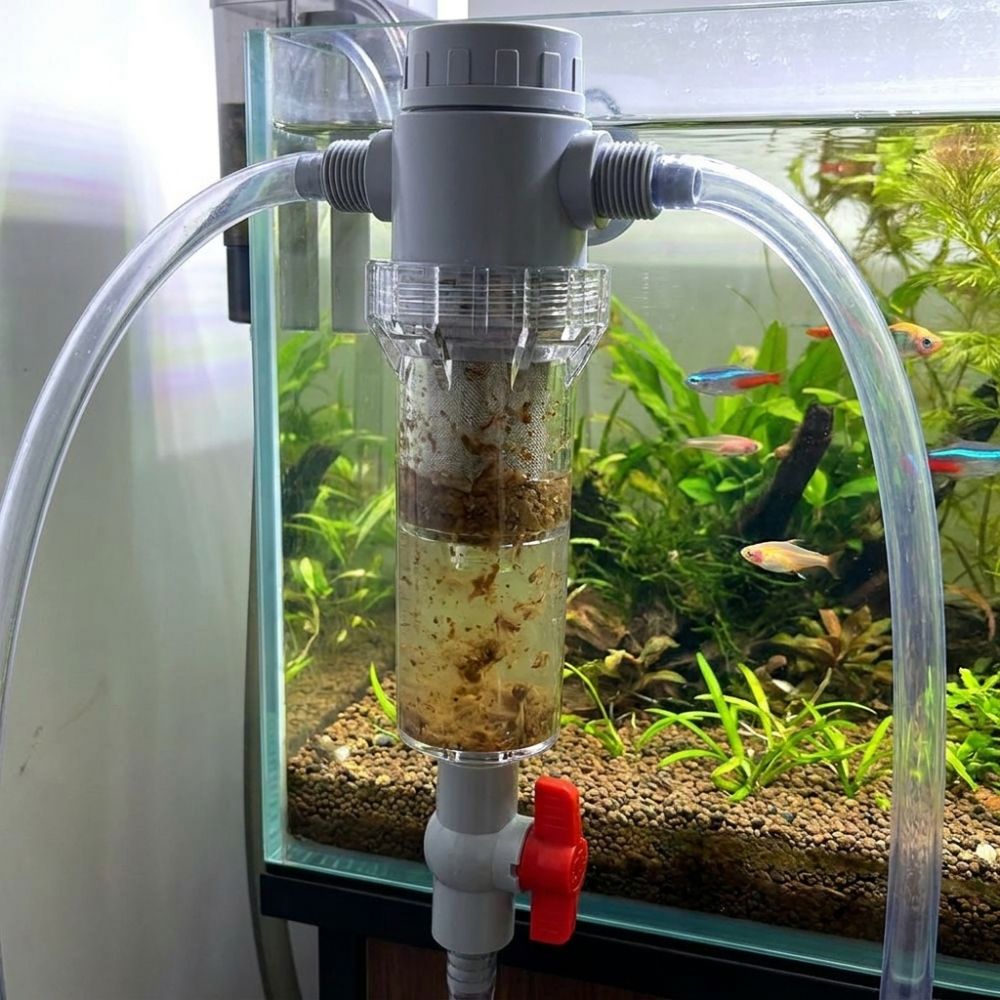 1/2 スレッド水族館糞便分離器精密ろ過効率的な分離魚の排泄 - Aquarium Fish Rate のレビューと価格
