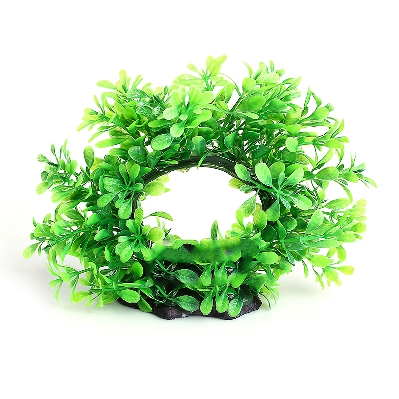 水中リース 人工水中プラスチック水族館水槽水生フェイク低木草 - Aquarium Fish Green のレビューと価格
